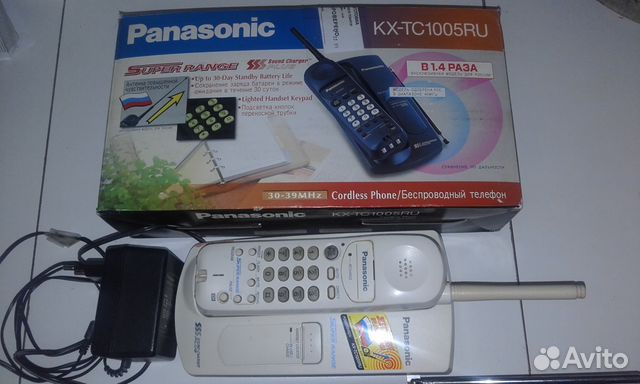 Panasonic KX-TC1005RU и второй телефон отдам