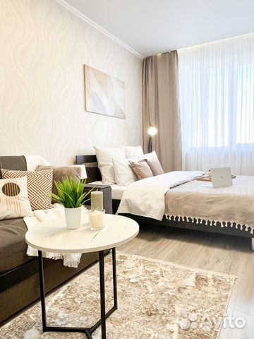 

1-к. квартира, 45 м², 2 кровати