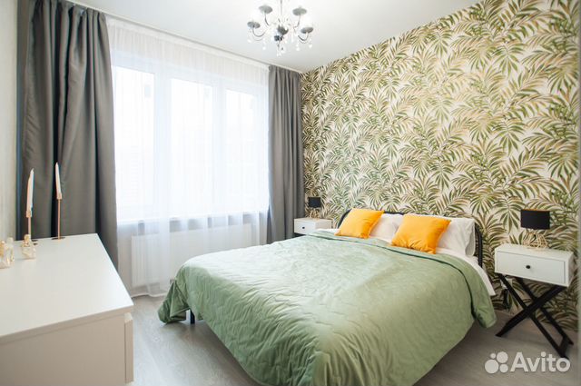 

1-к. квартира, 33 м², 2 кровати