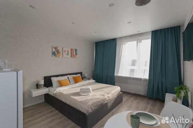 

Квартира-студия, 24 м², 2 кровати