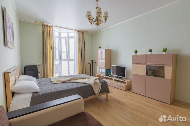

1-к. квартира, 38 м², 1 кровать