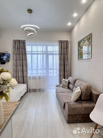 

Квартира-студия, 29 м², 2 кровати