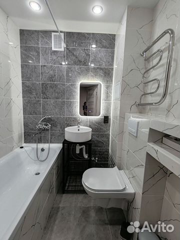 

1-к. квартира, 42 м², 2 кровати