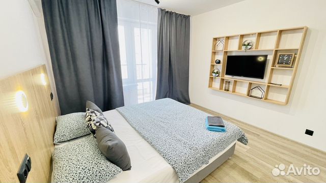 

1-к. квартира, 40 м², 2 кровати