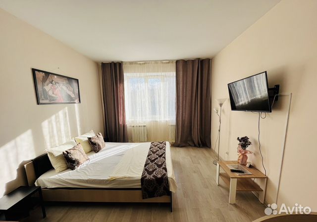 

1-к. квартира, 45 м², 3 кровати
