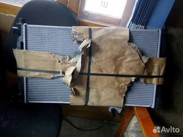 Радиатор Citroen C-Crosser mitsubishi