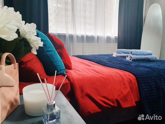 

1-к. квартира, 36 м², 2 кровати