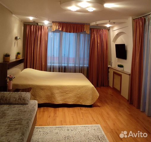 

1-к. квартира, 45 м², 2 кровати