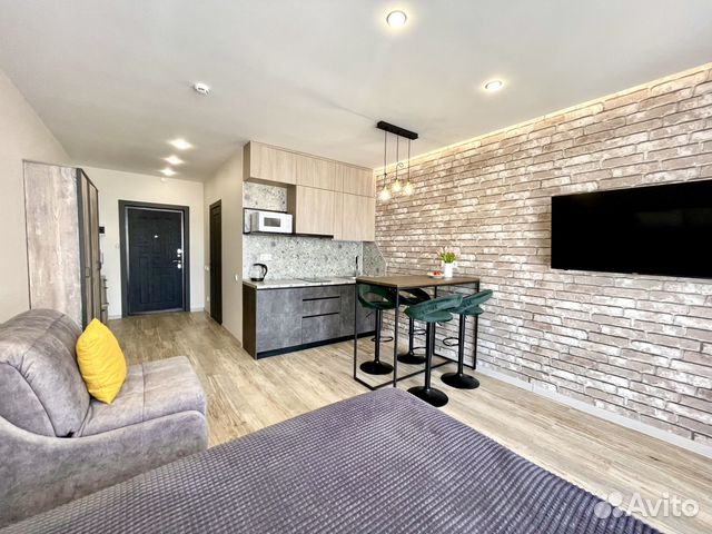

Квартира-студия, 30 м², 1 кровать