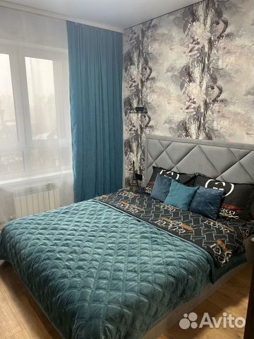 

1-к. квартира, 43 м², 2 кровати