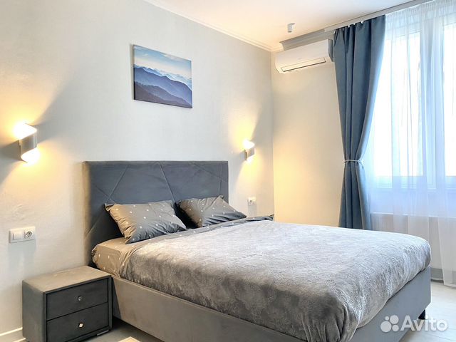 

1-к. квартира, 44 м², 2 кровати