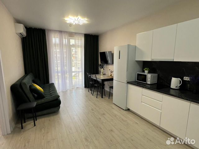 

1-к. квартира, 42 м², 3 кровати