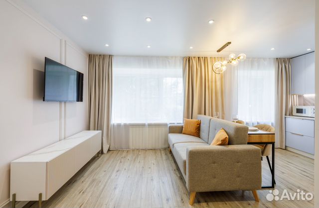 

1-к. квартира, 30 м², 2 кровати