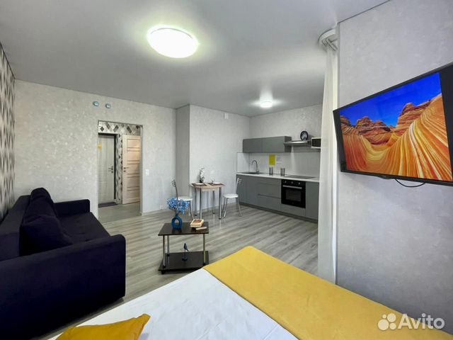 

1-к. квартира, 40 м², 2 кровати