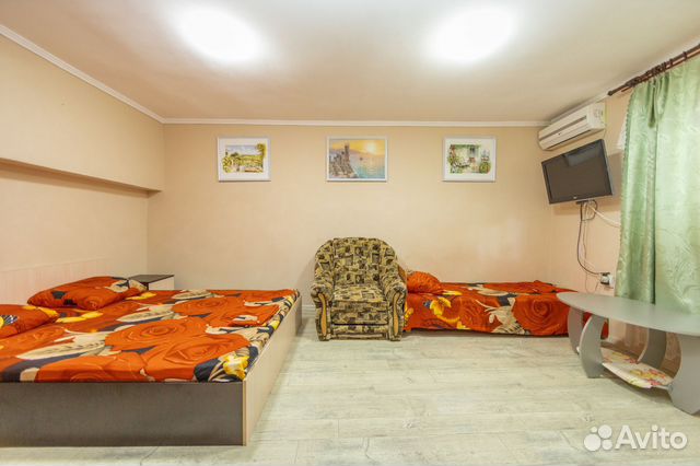 

1-к. квартира, 25 м², 2 кровати