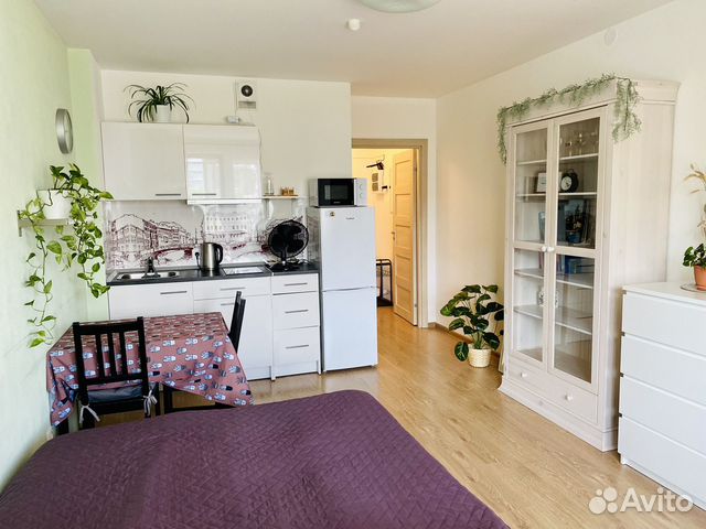 

Квартира-студия, 25 м², 2 кровати