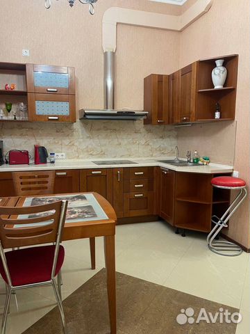 

1-к. квартира, 60 м², 2 кровати