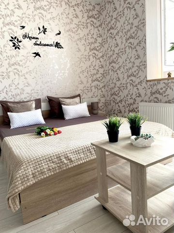 

Квартира-студия, 34 м², 2 кровати