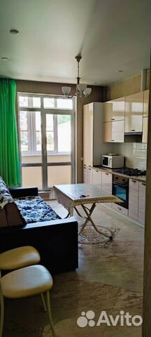 

1-к. квартира, 44 м², 2 кровати