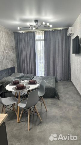 

Квартира-студия, 28 м², 2 кровати