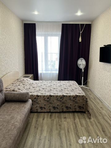 

1-к. квартира, 36 м², 3 кровати