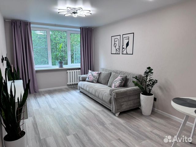 

2-к. квартира, 45,6 м², 2 кровати
