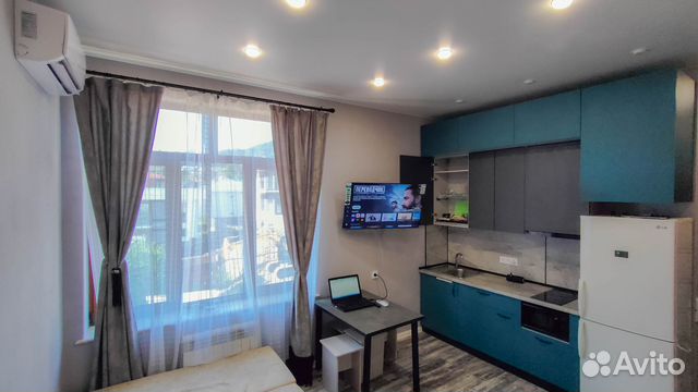 

Квартира-студия, 23 м², 2 кровати