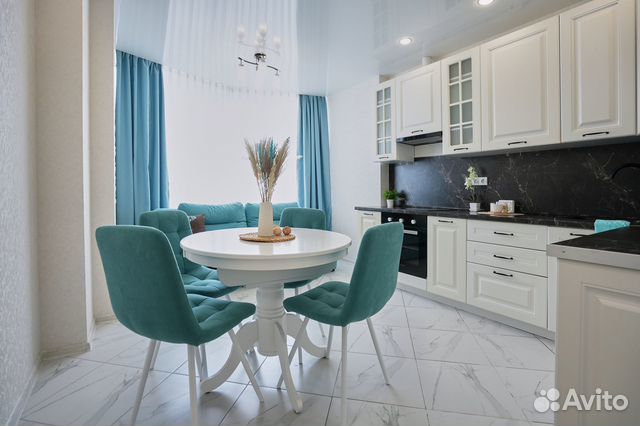 

1-к. квартира, 44 м², 2 кровати