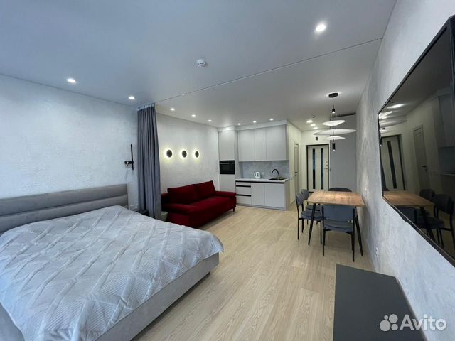 

Квартира-студия, 35 м², 2 кровати