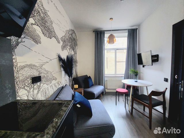 

1-к. квартира, 20 м², 2 кровати