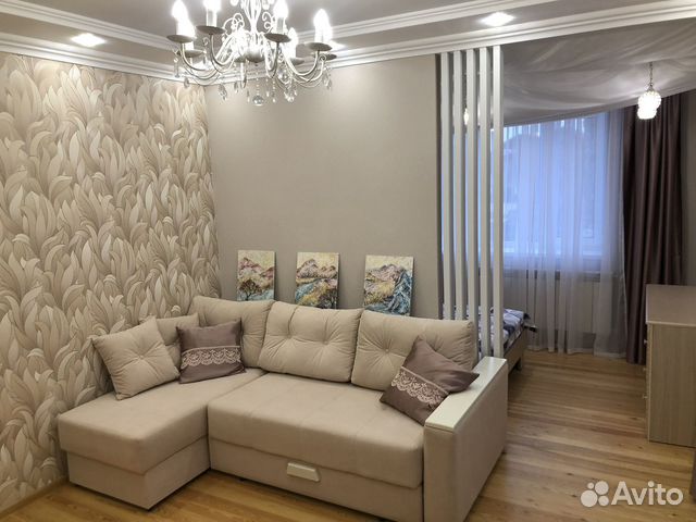 

1-к. квартира, 43 м², 2 кровати