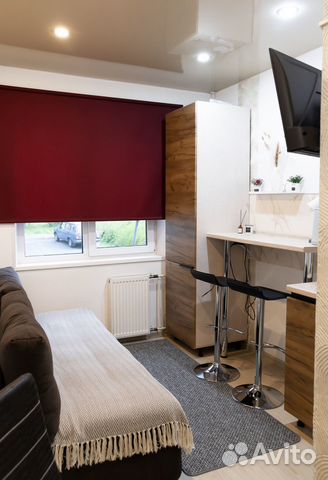 

Квартира-студия, 15 м², 1 кровать