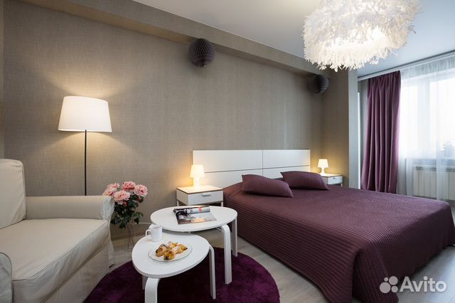 

1-к. квартира, 45 м², 3 кровати