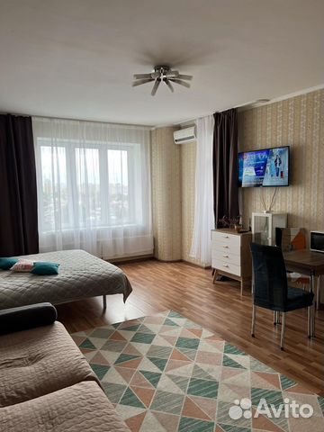 

Квартира-студия, 32 м², 2 кровати