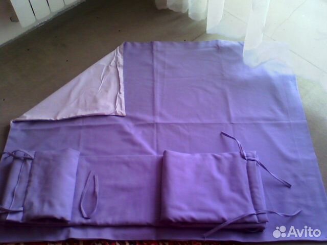 Набор для кроватки малыша цвета Лаванды