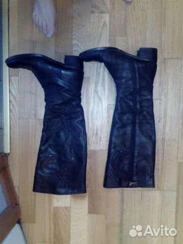 Сапоги зимние натуральная кожа 39р