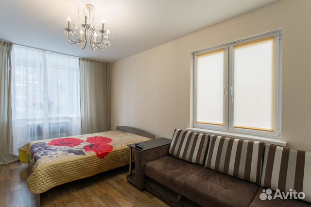 

1-к. квартира, 40 м², 2 кровати