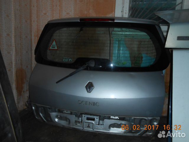 Дверь багажника для Renault Scenic 2003-2009