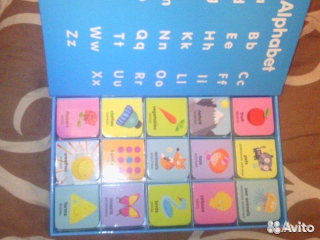 Cleverкнижка-кубики англиискии