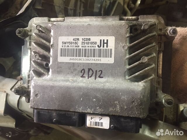 Daewoo Nexia эбу блок управления двигателем 1.6 16