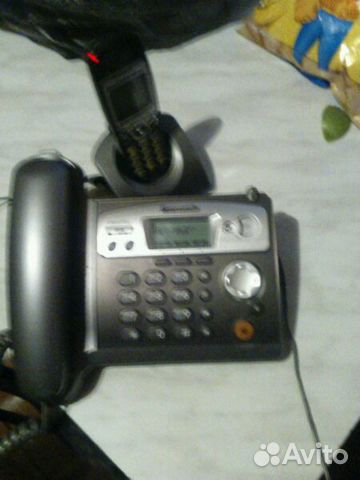 Телефон плюс трубка панасоник в рабочем состоянии