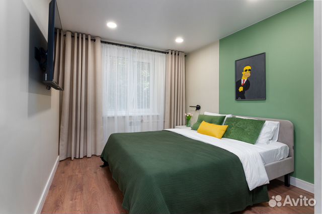 

2-к. квартира, 54 м², 2 кровати