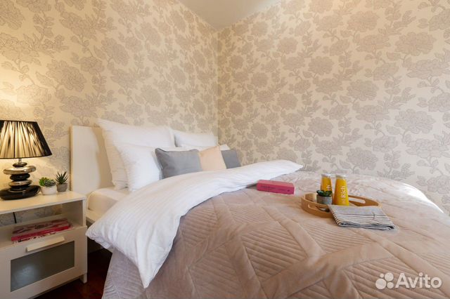 

1-к. квартира, 54 м², 2 кровати