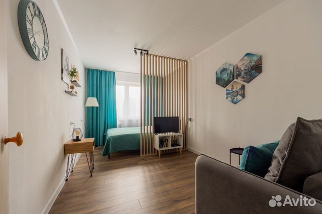 

1-к. квартира, 36 м², 2 кровати