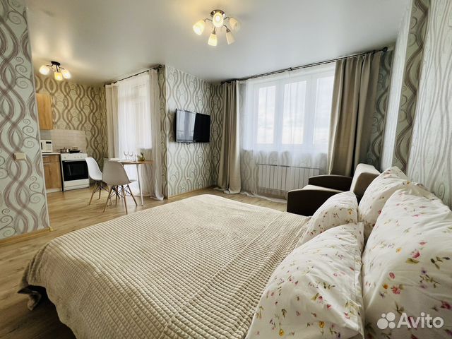 

Квартира-студия, 32,5 м², 2 кровати