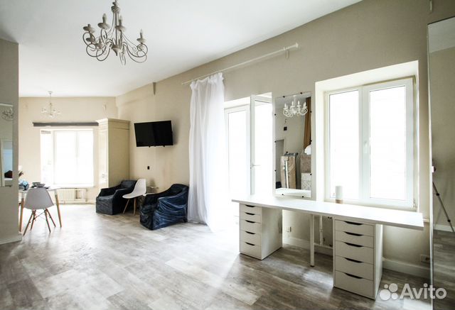 

1-к. квартира, 55 м², 2 кровати