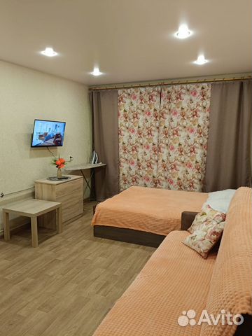 

1-к. квартира, 30 м², 2 кровати