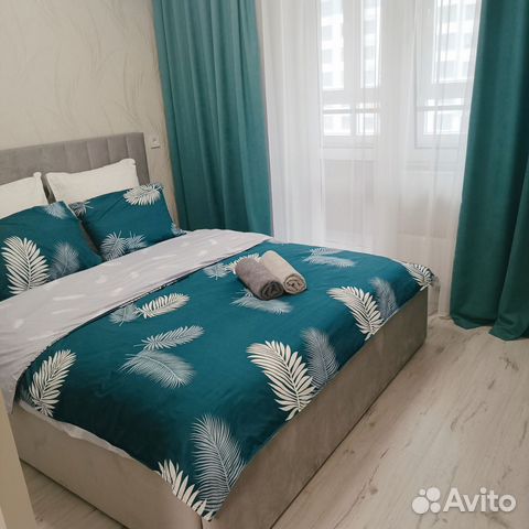 

1-к. квартира, 39 м², 2 кровати
