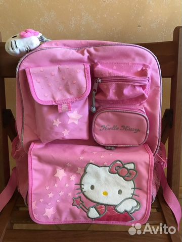 Красивый рюкзак Hello Kitty в отличном состоянии Красивый рюкзак Hello Kitty в отличном состоянии