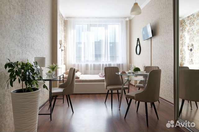 

Квартира-студия, 25 м², 1 кровать